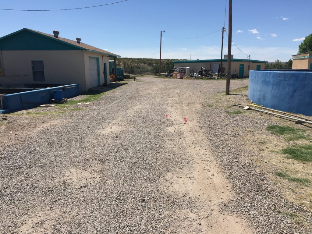 Conduits to Polymer Bldg and Eff FM 001