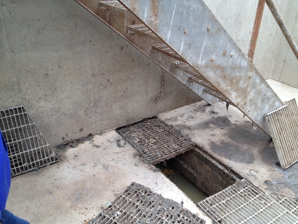 Headworks infl channel (new FM location)